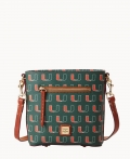 Dooney Collegiate Miami Small Zip Crossbody U OF MIAMI ID-er4xErEf Dooney Collegiate Miami Small Zip Crossbody U OF MIAMI ID-er4xErEf
