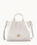 Dooney Saffiano Large Barlow Ecru ID-ERNFgrwn Dooney Saffiano Large Barlow Ecru ID-ERNFgrwn