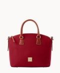 Dooney Pebble Grain Domed Satchel Wine ID-etnYCmto Dooney Pebble Grain Domed Satchel Wine ID-etnYCmto
