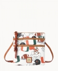 Dooney Collegiate Miami N S Triple Zip Crossbody U OF MIAMI ID-f6N1cR4c Dooney Collegiate Miami N S Triple Zip Crossbody U OF MIAMI ID-f6N1cR4c