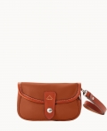 Dooney Oncour Elba Flap Wristlet Saddle ID-f8bs0vgV Dooney Oncour Elba Flap Wristlet Saddle ID-f8bs0vgV