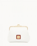 Dooney Pebble Grain Large Framed Purse White ID-fD7W5LpH Dooney Pebble Grain Large Framed Purse White ID-fD7W5LpH
