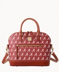 Dooney Collegiate Alabama Domed Zip Satchel U OF ALABAMA ID-fLarBDic Dooney Collegiate Alabama Domed Zip Satchel U OF ALABAMA ID-fLarBDic