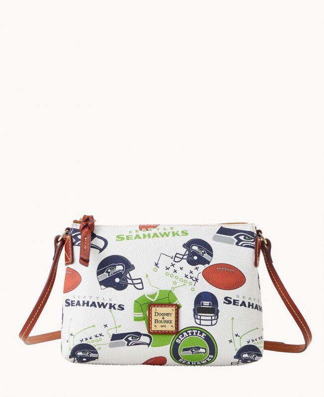 Dooney NFL Seahawks Crossbody Pouchette SEAHAWKS ID-FlMqINGV