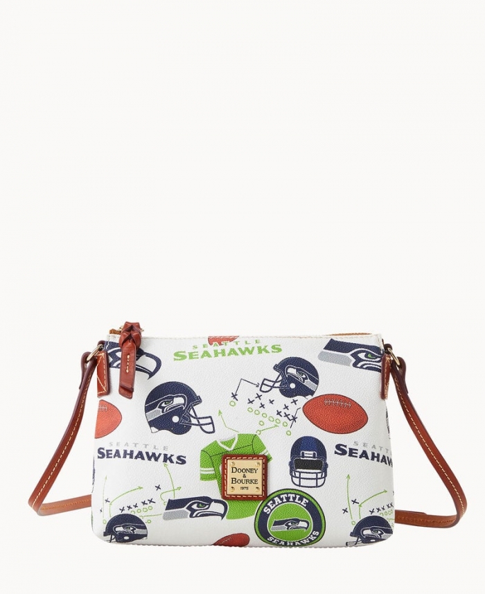 Dooney NFL Seahawks Crossbody Pouchette SEAHAWKS ID-FlMqINGV