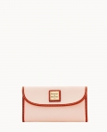 Dooney Pebble Grain Continental Clutch Blush ID-fmaSGYYX Dooney Pebble Grain Continental Clutch Blush ID-fmaSGYYX