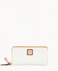 Dooney Pebble Grain Large Zip Around Wristlet White ID-fmFsEt5u Dooney Pebble Grain Large Zip Around Wristlet White ID-fmFsEt5u