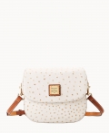 Dooney Ostrich Saddle Bag Bone ID-fSu17R7Z Dooney Ostrich Saddle Bag Bone ID-fSu17R7Z