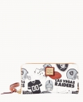 Dooney NFL Raiders Large Zip Around Wristlet RAIDERS ID-GqZ2ln6Y Dooney NFL Raiders Large Zip Around Wristlet RAIDERS ID-GqZ2ln6Y