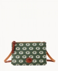 Dooney NFL Packers Top Zip Crossbody Packers ID-GRdipBRo Dooney NFL Packers Top Zip Crossbody Packers ID-GRdipBRo