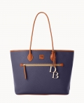 Dooney Pebble Grain Large Tote Midnight Blue ID-gRSmL9Pn Dooney Pebble Grain Large Tote Midnight Blue ID-gRSmL9Pn