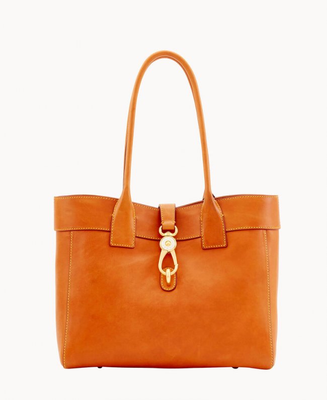 Dooney Florentine Large Amelie Shoulder Bag Natural ID-Gve3QGch