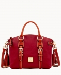 Dooney Pebble Grain Bristol Satchel Wine ID-gzjDTN3g Dooney Pebble Grain Bristol Satchel Wine ID-gzjDTN3g