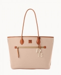 Dooney Pebble Grain Large Tote Blush ID-H741eklg Dooney Pebble Grain Large Tote Blush ID-H741eklg