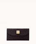 Dooney Ostrich Continental Clutch Black ID-Hfx0Vg39 Dooney Ostrich Continental Clutch Black ID-Hfx0Vg39