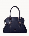 Dooney Florentine Domed Buckle Satchel Navy ID-hgQURYXk Dooney Florentine Domed Buckle Satchel Navy ID-hgQURYXk