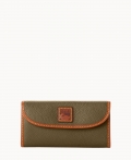 Dooney Pebble Grain Continental Clutch Olive ID-hkmQDIqk Dooney Pebble Grain Continental Clutch Olive ID-hkmQDIqk