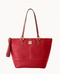 Dooney Pebble Grain Small Tobi Tote Red ID-hyARB8cI Dooney Pebble Grain Small Tobi Tote Red ID-hyARB8cI
