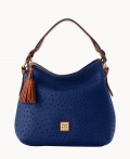 Dooney Ostrich Twist Strap Hobo Navy ID-HzhcC6wX Dooney Ostrich Twist Strap Hobo Navy ID-HzhcC6wX