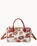 Dooney NFL 49ERS Barrel Satchel 49ERS ID-iieJKWxo Dooney NFL 49ERS Barrel Satchel 49ERS ID-iieJKWxo