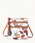 Dooney NFL AZ Cardinals N S Triple Zip Crossbody CARDINALS ID-IKK3fixq Dooney NFL AZ Cardinals N S Triple Zip Crossbody CARDINALS ID-IKK3fixq