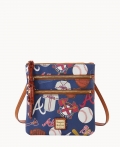 Dooney MLB Braves N S Triple Zip Crossbody Braves ID-ir2CVImO
