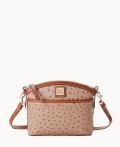 Dooney Ostrich Domed Crossbody Light Taupe ID-Iy1iEU7J Dooney Ostrich Domed Crossbody Light Taupe ID-Iy1iEU7J