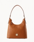 Dooney Ostrich Hobo Caramel ID-k88d8ebF Dooney Ostrich Hobo Caramel ID-k88d8ebF
