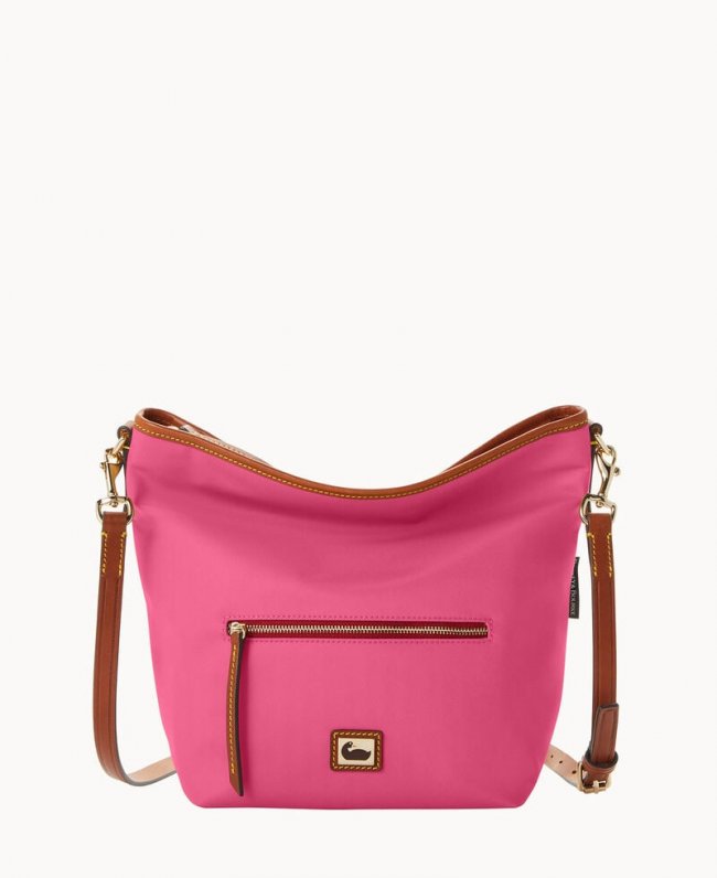 Dooney Wayfarer Small Hobo Crossbody Pink ID-kBvfYgWw