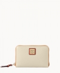 Dooney Pebble Grain Medium Zip Around Wallet Bone ID-KuY9OeeY Dooney Pebble Grain Medium Zip Around Wallet Bone ID-KuY9OeeY