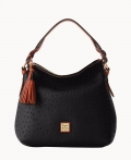 Dooney Ostrich Twist Strap Hobo Black ID-n1ElF7W5 Dooney Ostrich Twist Strap Hobo Black ID-n1ElF7W5