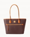 Dooney Wexford Leather Tote Brown ID-n5X8z53j Dooney Wexford Leather Tote Brown ID-n5X8z53j