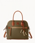 Dooney Pebble Grain Domed Satchel Olive ID-n7FH8E5s Dooney Pebble Grain Domed Satchel Olive ID-n7FH8E5s