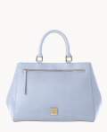 Dooney Saffiano Zip Satchel Glacier Blue ID-n7rueocl Dooney Saffiano Zip Satchel Glacier Blue ID-n7rueocl