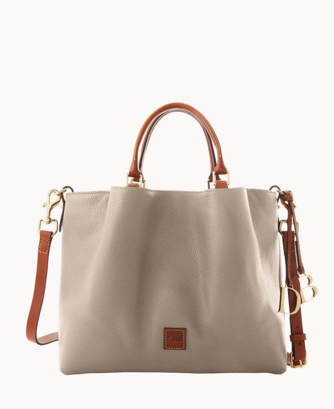 Dooney Pebble Grain Large Barlow Taupe ID-NEKf7j4y Dooney Pebble Grain Large Barlow Taupe ID-NEKf7j4y