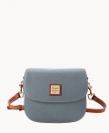 Dooney Pebble Grain Saddle Bag Slate ID-NhB0VGr9 Dooney Pebble Grain Saddle Bag Slate ID-NhB0VGr9