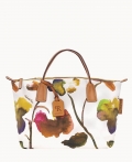 Dooney Roberta Pieri Flower Classic Small Robertina Tote White ID-NLP0WR7P Dooney Roberta Pieri Flower Classic Small Robertina Tote White ID-NLP0WR7P