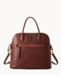 Dooney Florentine Large Domed Satchel Chestnut ID-nokHYqyw Dooney Florentine Large Domed Satchel Chestnut ID-nokHYqyw