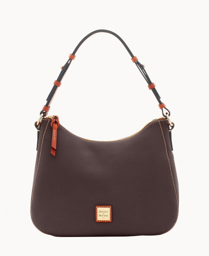 Dooney Pebble Grain Kiley Hobo Brown Tmoro ID-nYgru5ua