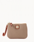 Dooney Pebble Grain Stadium Wristlet Taupe ID-olD0nETy Dooney Pebble Grain Stadium Wristlet Taupe ID-olD0nETy