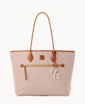 Dooney Pebble Grain Large Tote Oyster ID-Ot394zSU Dooney Pebble Grain Large Tote Oyster ID-Ot394zSU