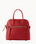 Dooney Florentine Domed Satchel Red ID-QFSwFVDb Dooney Florentine Domed Satchel Red ID-QFSwFVDb