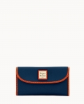 Dooney Pebble Grain Continental Clutch Midnight Blue ID-qqaJlVQa Dooney Pebble Grain Continental Clutch Midnight Blue ID-qqaJlVQa