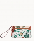 Dooney NFL Jets Double Zip Wristlet New York Jets ID-QQZEc21o Dooney NFL Jets Double Zip Wristlet New York Jets ID-QQZEc21o