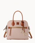 Dooney Pebble Grain Domed Satchel Oyster ID-Quyi0kv4 Dooney Pebble Grain Domed Satchel Oyster ID-Quyi0kv4