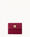 Dooney Saffiano Small Flap Credit Card Wallet Cranberry ID-R5UUCP3x Dooney Saffiano Small Flap Credit Card Wallet Cranberry ID-R5UUCP3x