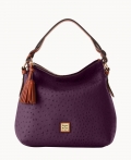 Dooney Ostrich Twist Strap Hobo Plum Wine ID-rbTAhOCB Dooney Ostrich Twist Strap Hobo Plum Wine ID-rbTAhOCB