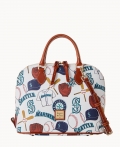 Dooney MLB Mariners Zip Zip Satchel MARINERS ID-RBvy6aqX Dooney MLB Mariners Zip Zip Satchel MARINERS ID-RBvy6aqX