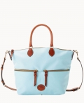 Dooney Nylon Large Pocket Satchel Light Blue ID-rrGlc1UQ Dooney Nylon Large Pocket Satchel Light Blue ID-rrGlc1UQ