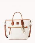 Dooney Pebble Grain Handle Tote White ID-teZQqtOs Dooney Pebble Grain Handle Tote White ID-teZQqtOs